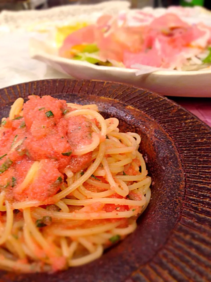 たまに食べたくなる明太子パスタ|Yochipyさん