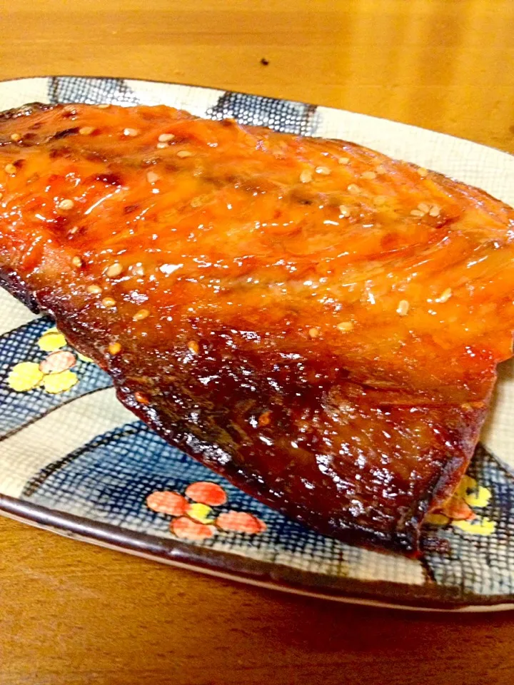 鯖のみりん焼き尻尾側🐟下関産だょ✨|まいりさん