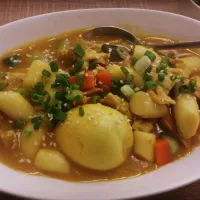 curry chicken tteokboki|mandychiaさん