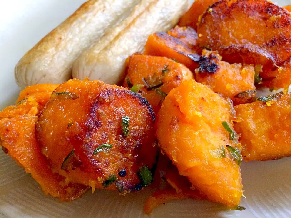 Honey glazed sweet potatoes w. Serrano pepper|Nanaさん