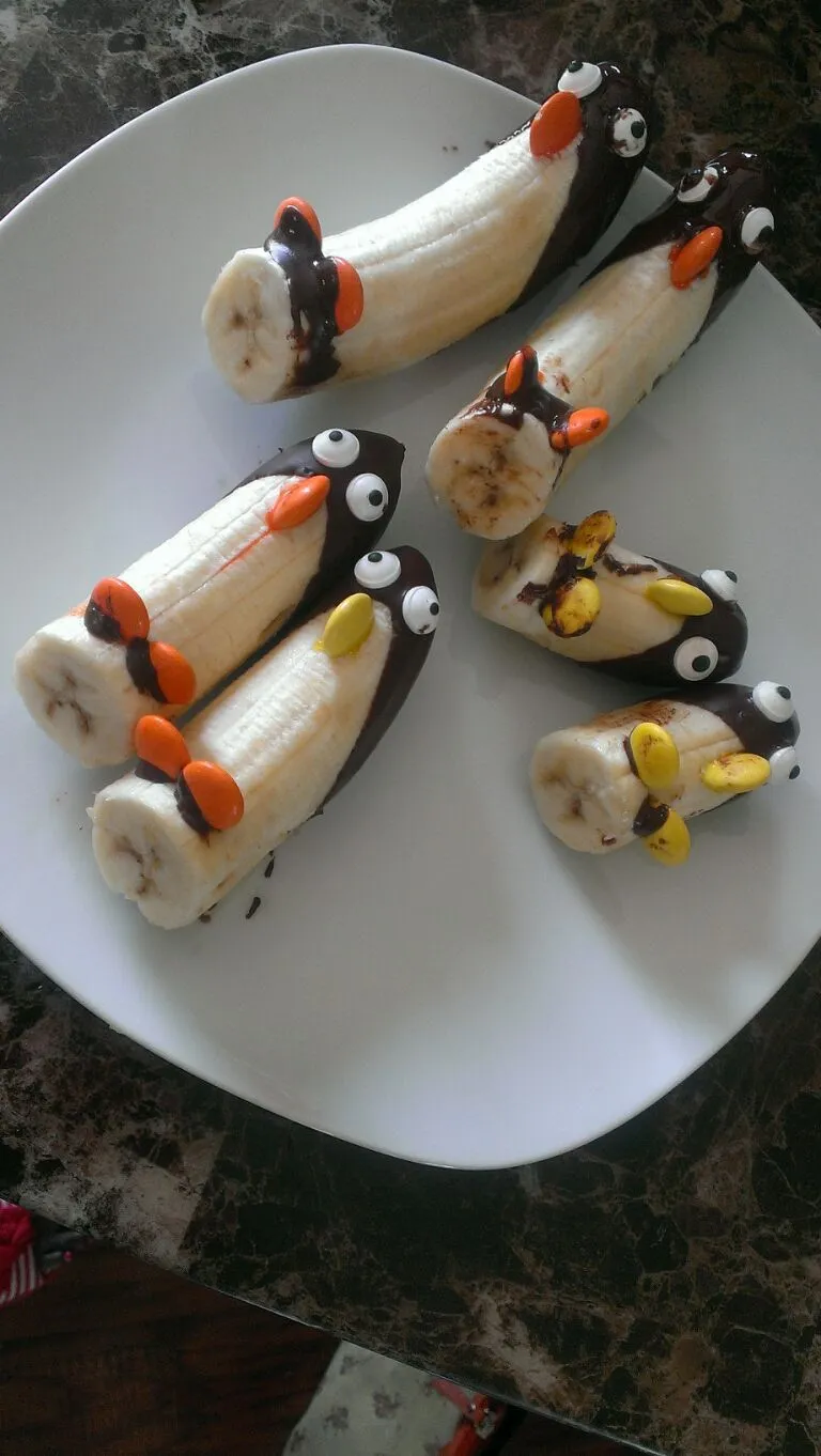 Homemade penguin snack for kids|paulaさん