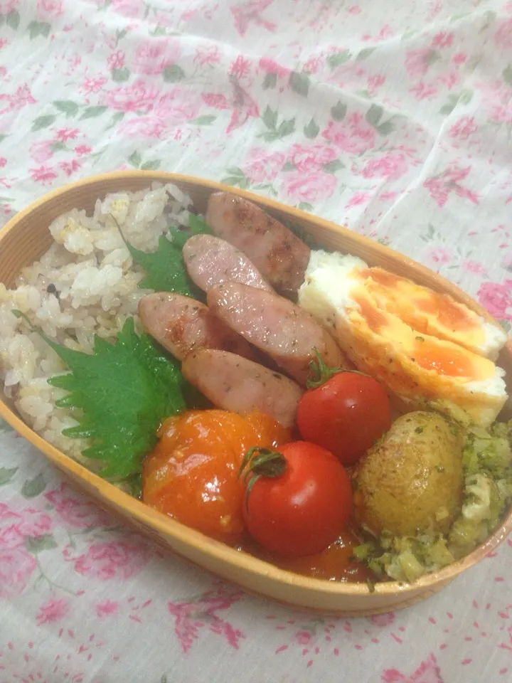 Snapdishの料理写真:3日目娘のお弁当|ゆずさん