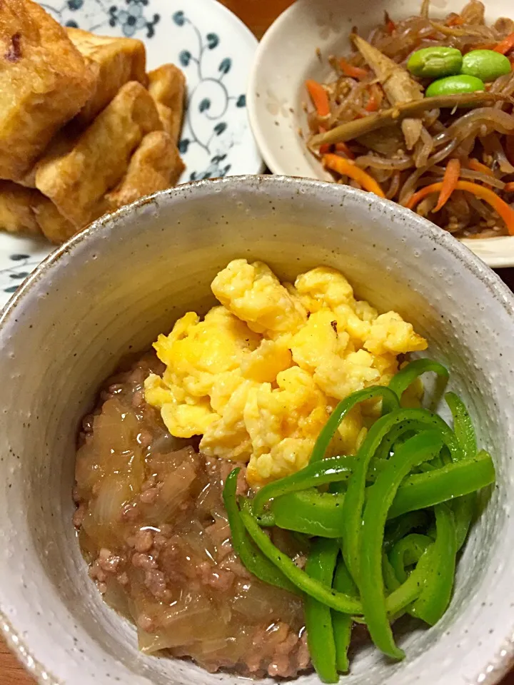 三色丼|いちこさん