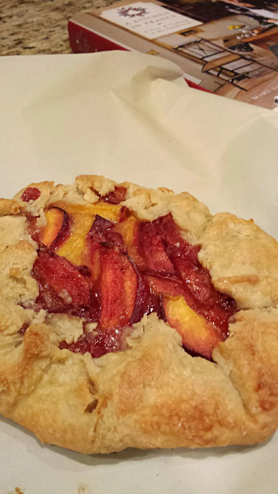 Homemade Peach Gallette.  
#peach#peaches#gallette#homemade#fromscratch#|lisaさん