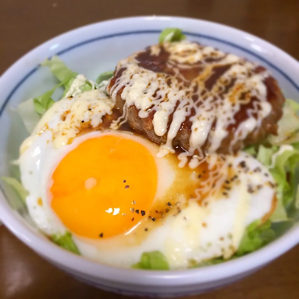 ロコモコ丼|Hiroya Fujiiさん