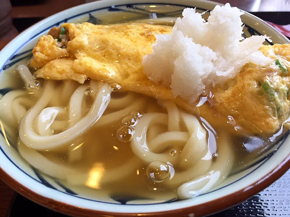 だし巻き肉うどん♪|tku🍅🍝🍜🍝🍜🍝🍅さん