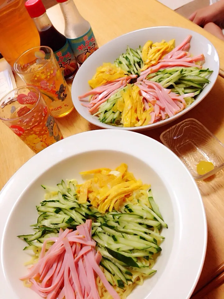 大盛り冷やし中華|めぐまんさん