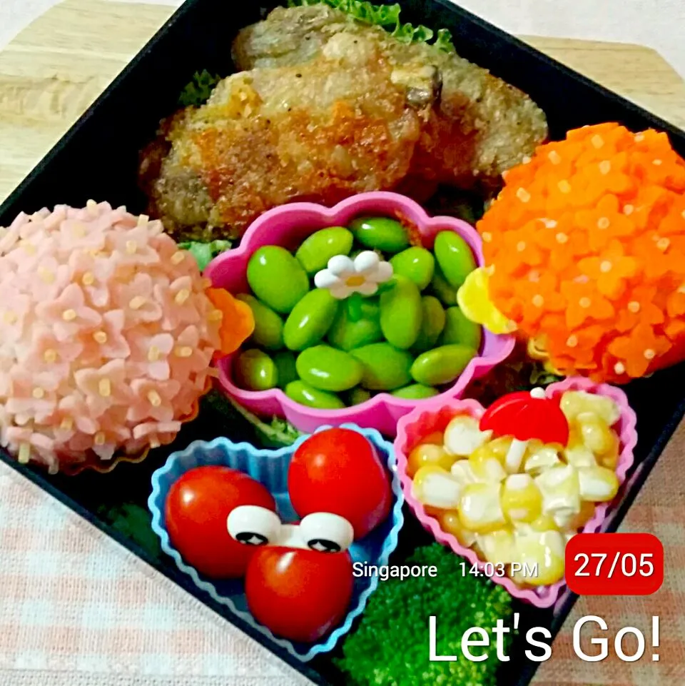 Snapdishの料理写真:2nd Bento|Chua Jeanさん