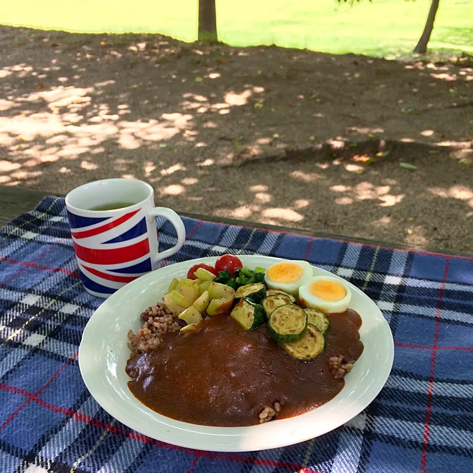 ピクニック・ランチ♬ (▰˘◡˘▰)☝︎|Yoshinobu Nakagawaさん