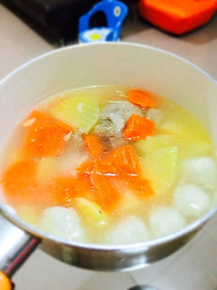 Snapdishの料理写真:Pig rib soup|wu lan lieさん