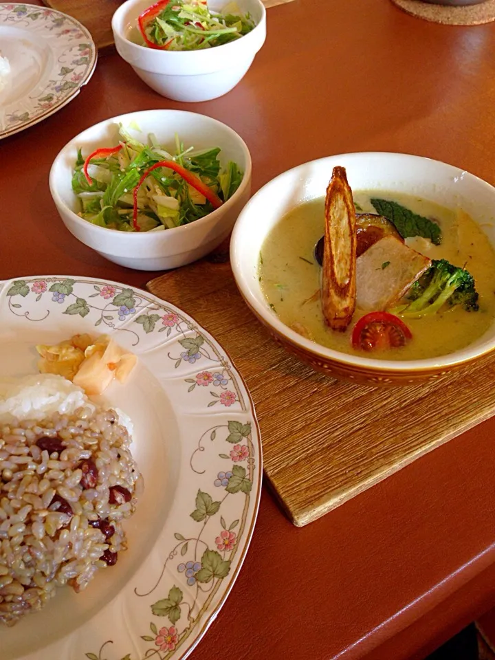 グリーンカレーlunch❤️|miiiーna"さん