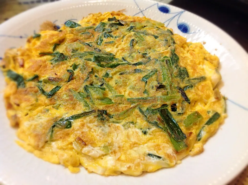 ニラ玉最高です✌️😋|アライさんさん