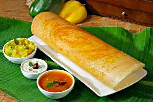 Snapdishの料理写真:south Indian 
柠檬
 # Dosa (crispy savory pancakes) from South India is a staple food in its home region. In the rest of the country too, Dosas are hugely popular|somya tripathiさん