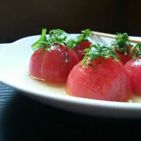 トマトの冷やしおでん🍅🍢