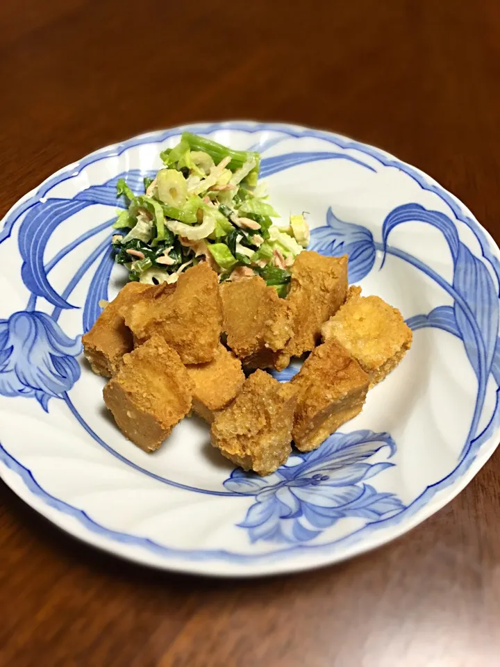 高野豆腐の唐揚げ♪|Yoshimiさん