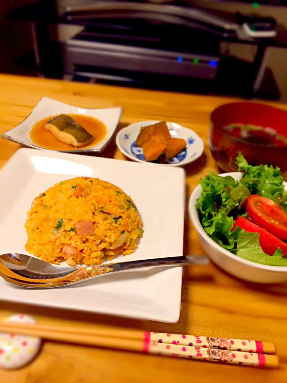 キムチチャーハン(๑╹ڡ╹)╭ ～ ♡|うーろんさん