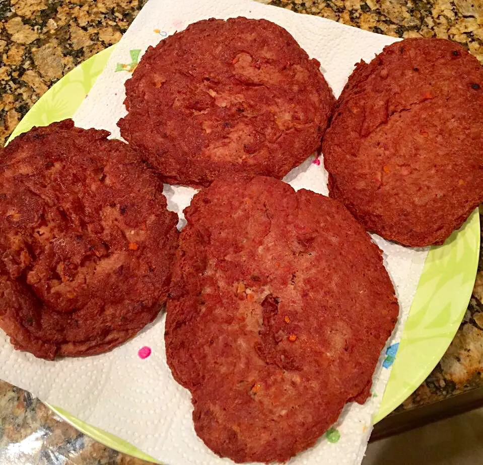 Pan-Fried Tuna and Meatloaf Patties|Alma's Home Kitchenさん