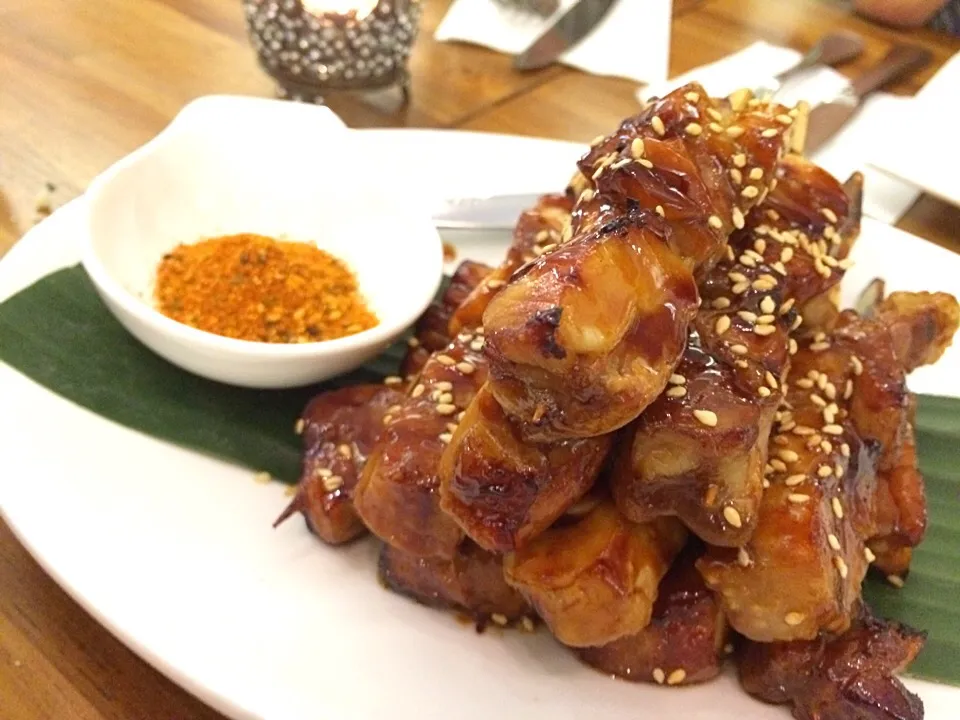 Yakitori chicken @ P Bistro|Ong Sor Fernさん