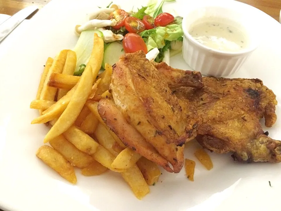 Roast chicken @ P Bistro|Ong Sor Fernさん