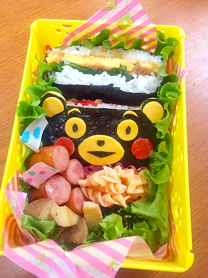 5\28 くまモン弁当|えぁちママさん