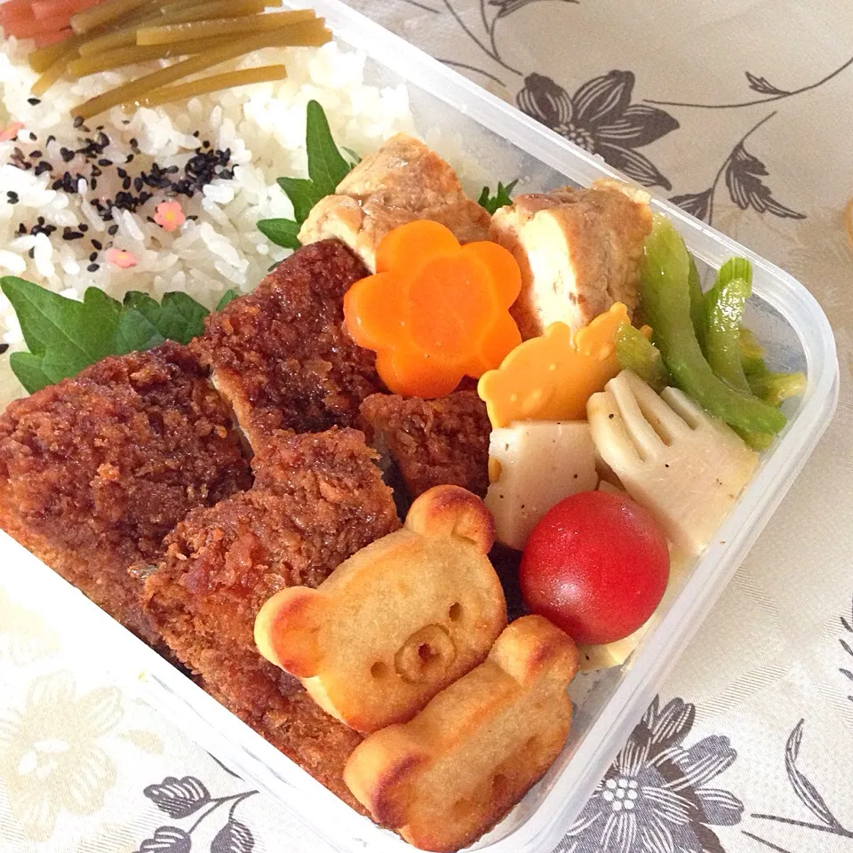 アジフライ弁当|マダム りらくまさん