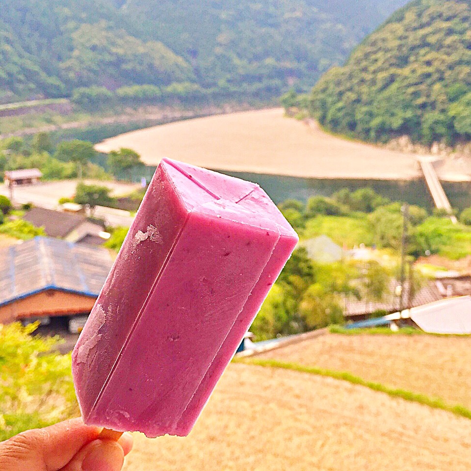 パックdeそのまんまアイス 飲むヨーグルト ブルーベリー ち おん Snapdish スナップディッシュ Id Sszuha
