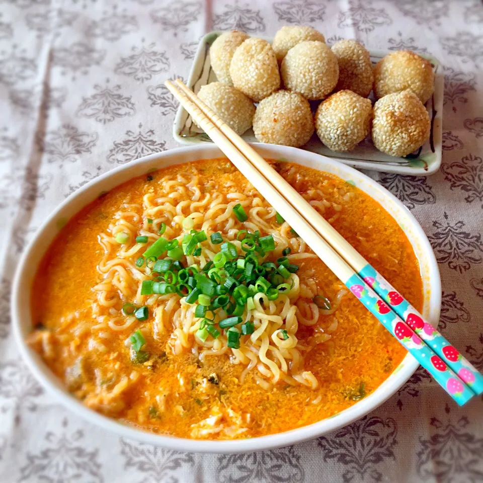 うまからっラーメン🍜ごまだんご👍🏻|Jasmin👑さん