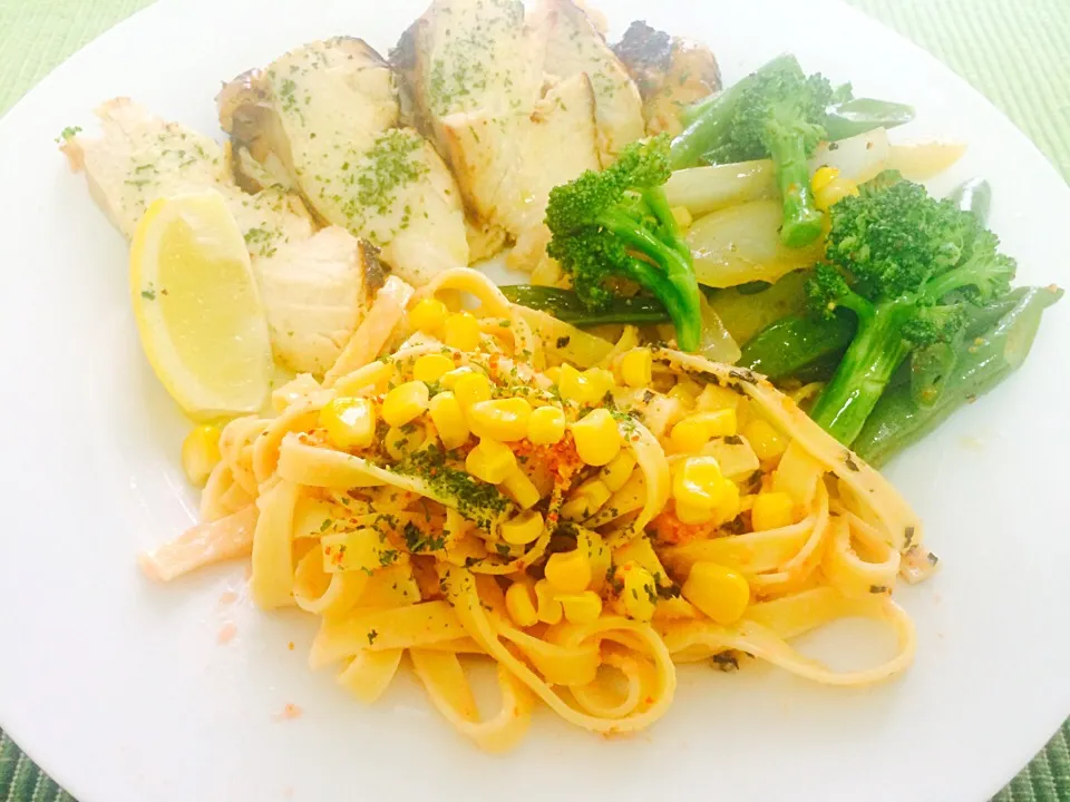 Pasta & Grilled Chicken|Jaimie Alvarezさん