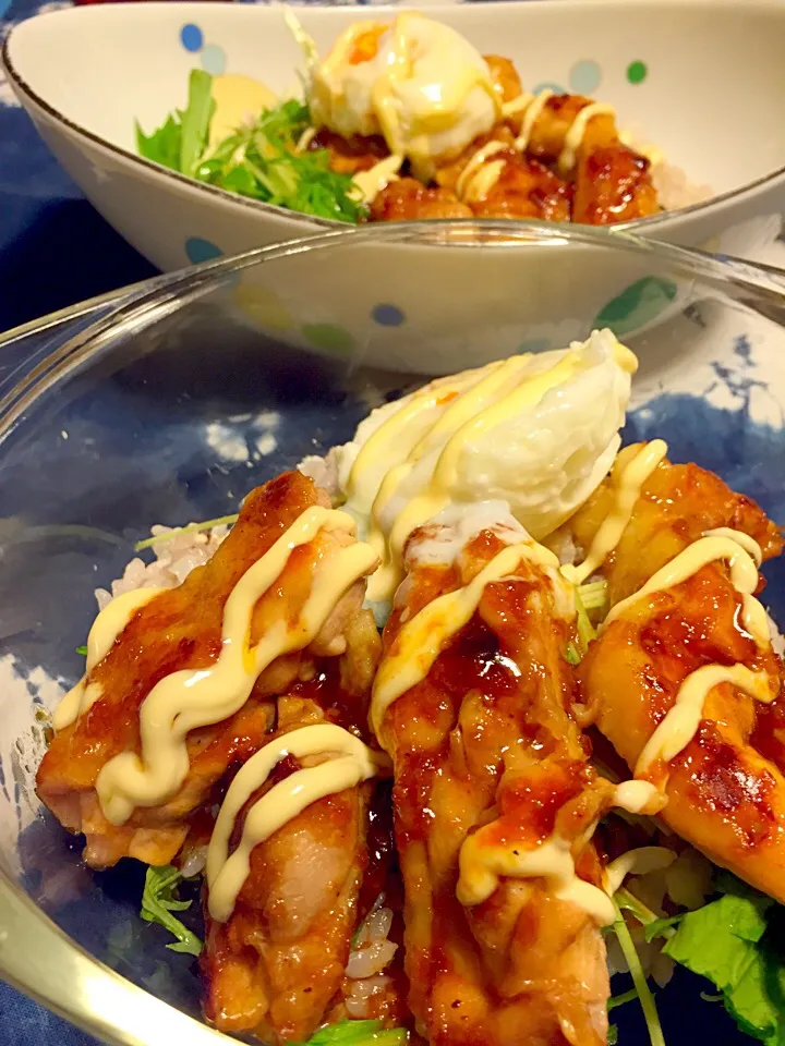 チキングリル丼💕(*´◒`*)|さくたえさん