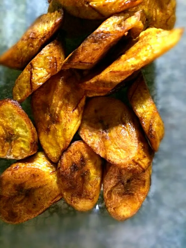 Congolese Plantains #foodfromfriends #banana #fried #congolese #tropical|Charlotteさん