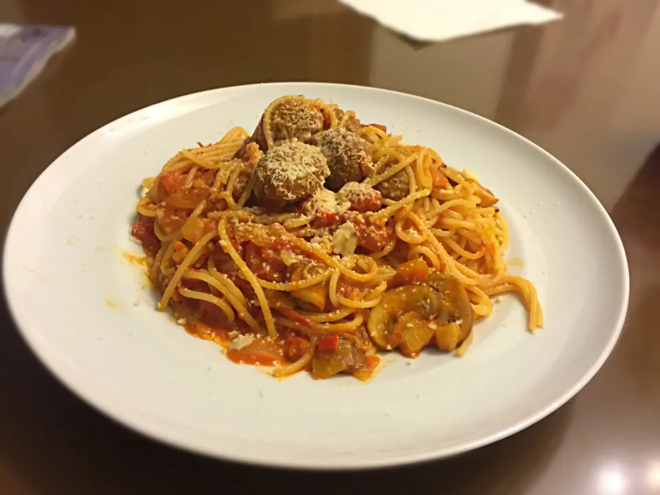 Spaghetti and Meatballs|angieさん