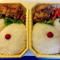 Snapdishの料理写真:ベイマックス弁当|Mtarosさん