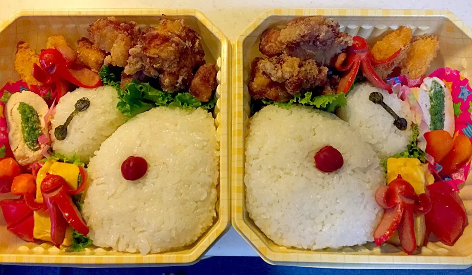 Snapdishの料理写真:ベイマックス弁当|Mtarosさん