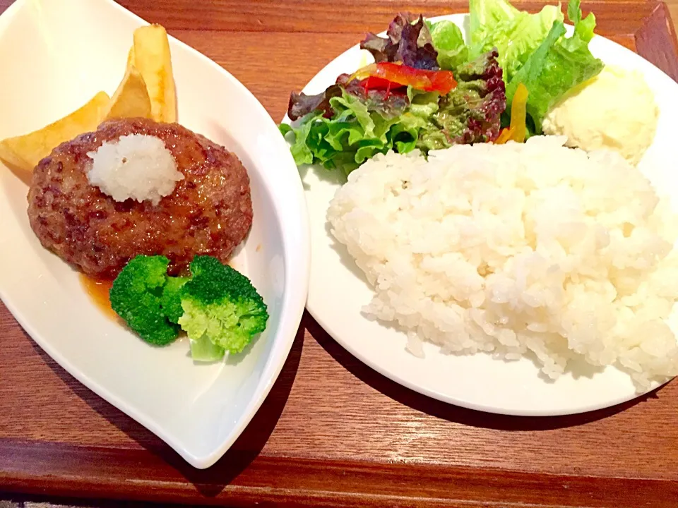 ハンバーグ定食|yさん