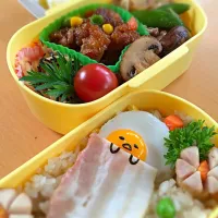 Snapdishの料理写真:ぐでたま弁当★|ぴろぴろさん