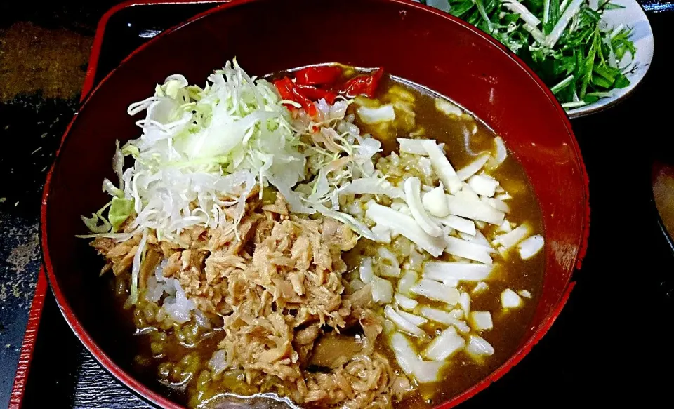 ツナ&チーズカレー丼|かいさん