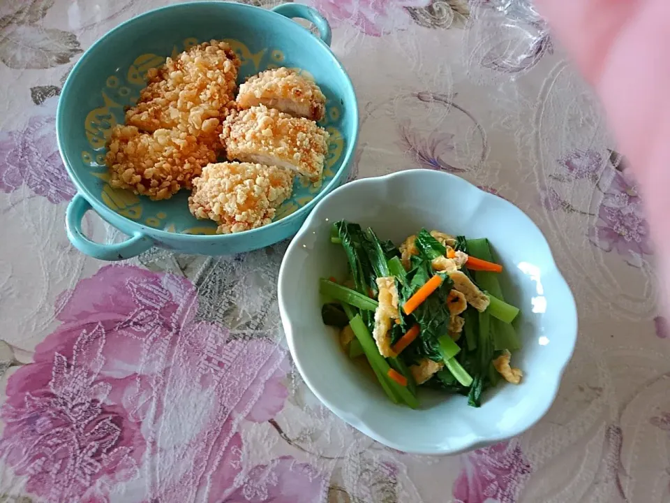 Snapdishの料理写真:チキン南蛮定食
 @|たえさん