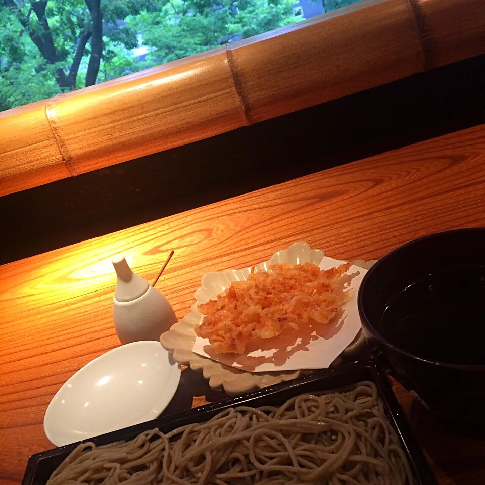 Snapdishの料理写真:桜海老天のお蕎麦|angiee♡さん