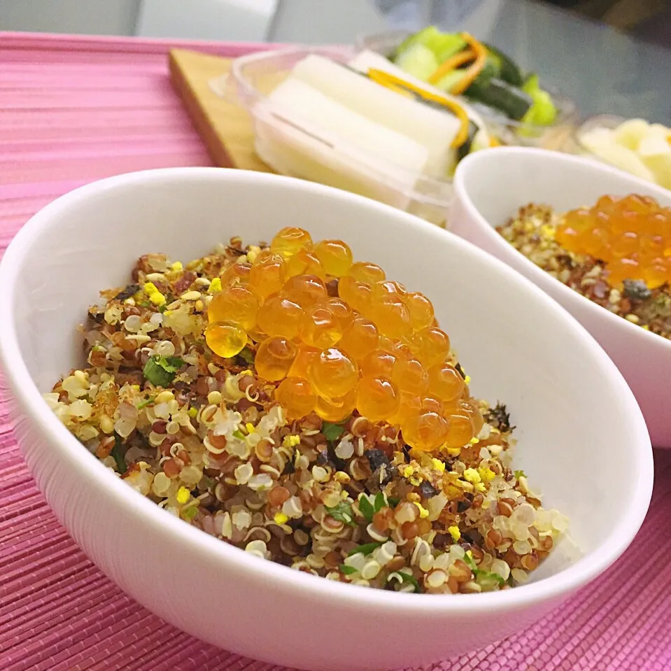 Quinoa with Furikake & Ikura|Prisca Erさん