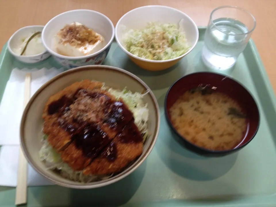 Snapdishの料理写真:ソースかつ丼|おっちさん