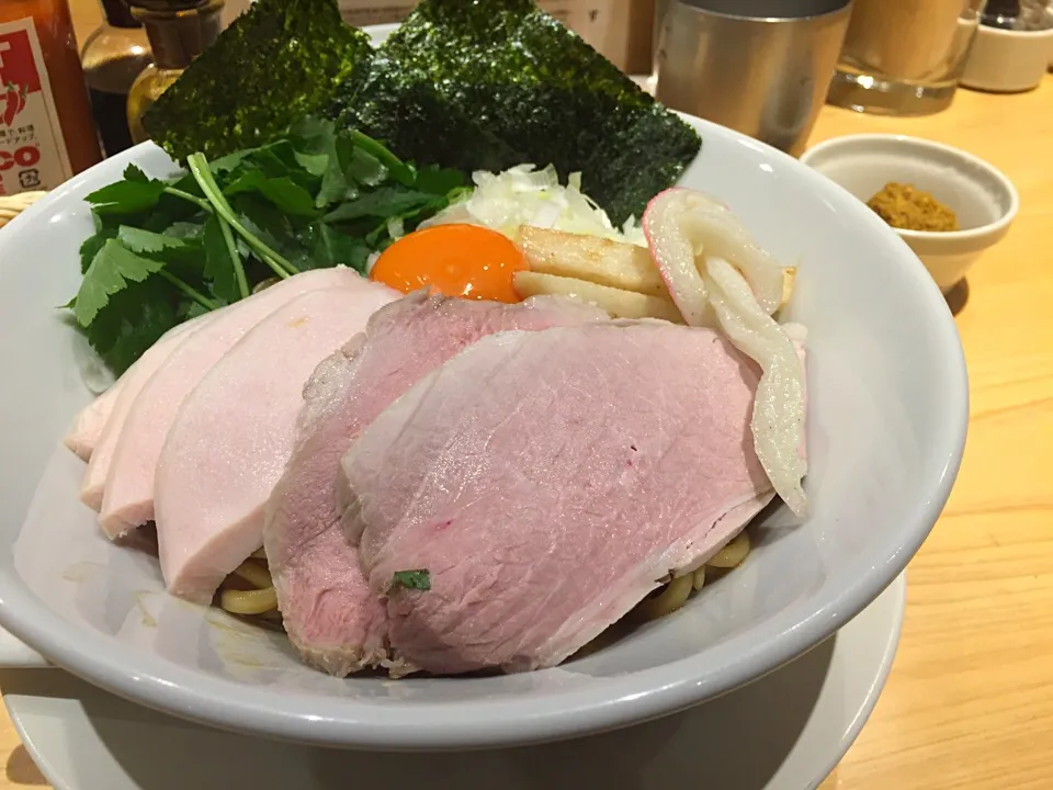 Snapdishの料理写真:特製濃厚卵のまぜSOBA|hirotomoさん