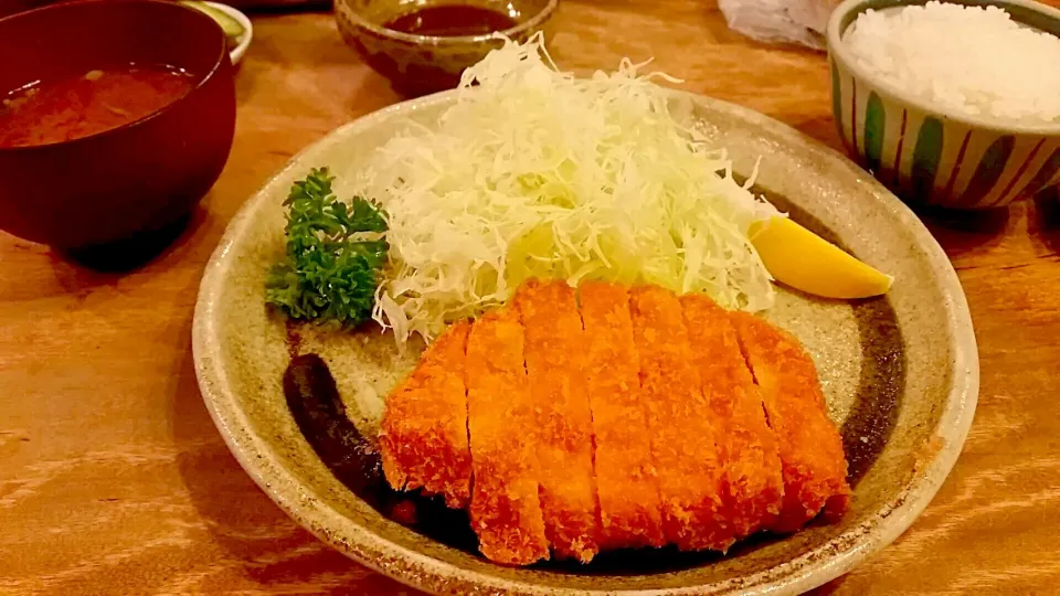 ランチ♡菊屋のとんかつ定食🍴|♡るる♡さん