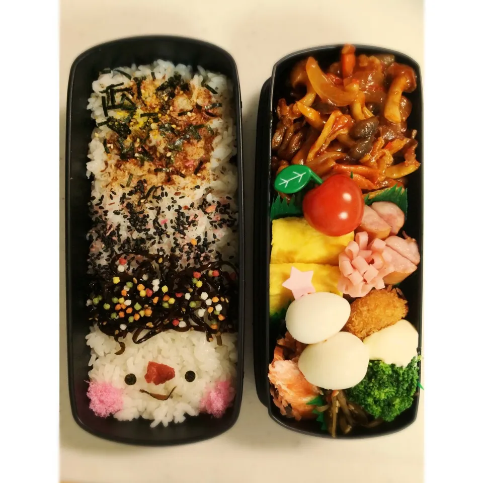 Snapdishの料理写真:旦那さんのお弁当|ゆ◎◯◎☆さん