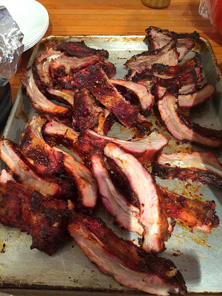 Smoked baby back ribs|Michele Fortunatiさん