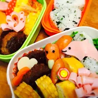 Snapdishの料理写真:遠足弁当|あきさん