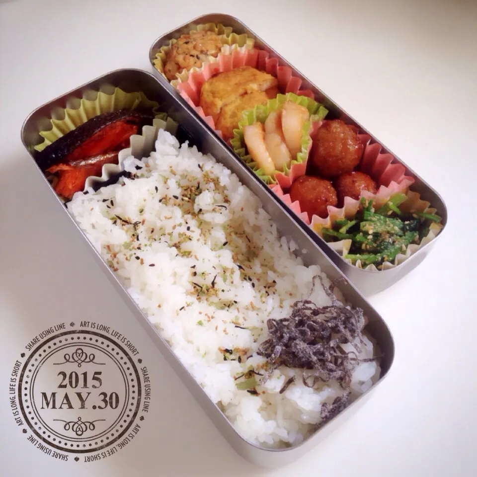 主人のシンプルお弁当❤︎|Makinsさん