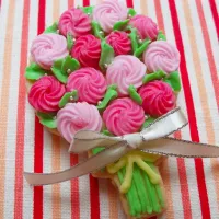 flower icing cookies