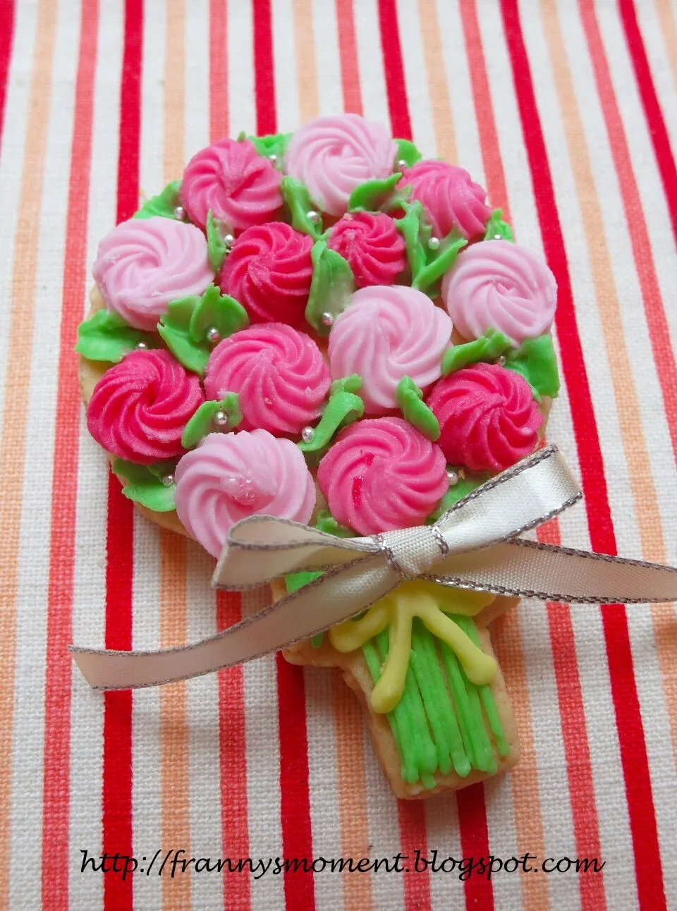 flower icing cookies|Frannyさん