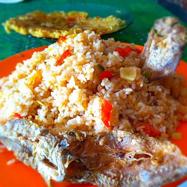 Nasi goreng ikan asin|'Ririn Suhirta' Ilusiさん