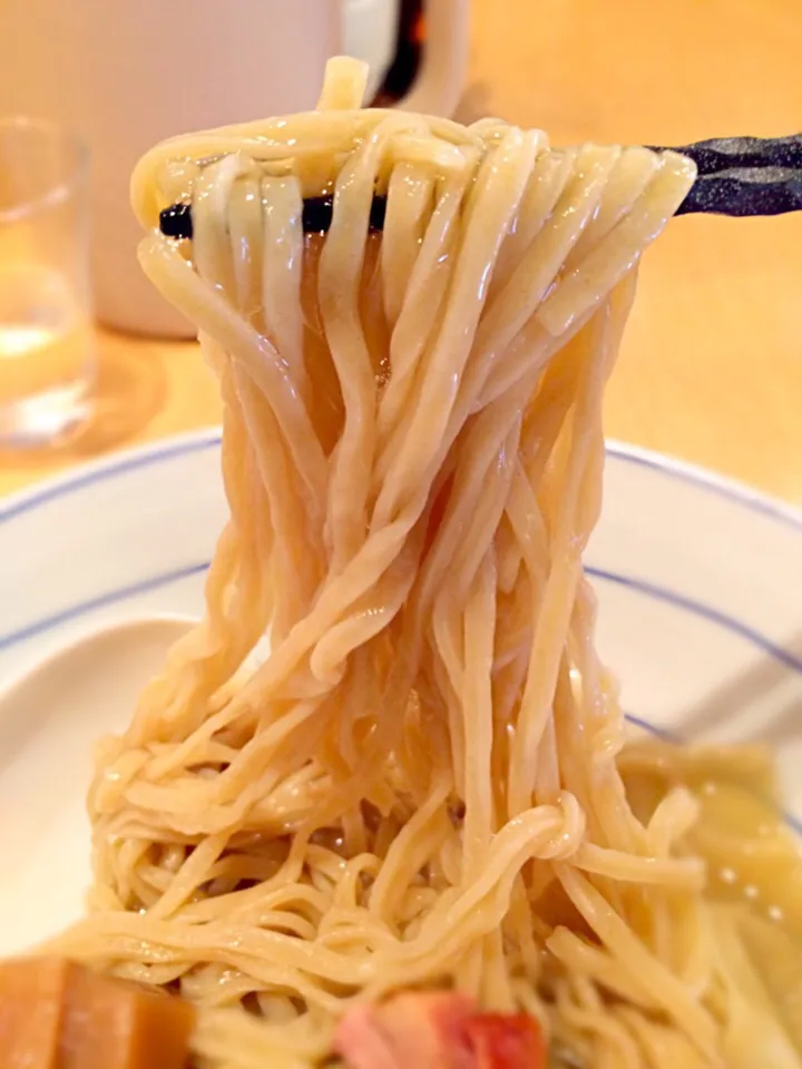 Snapdishの料理写真:限定つけそばの麺|morimi32さん